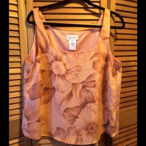 Rena Rowen Peach/light Orange Top